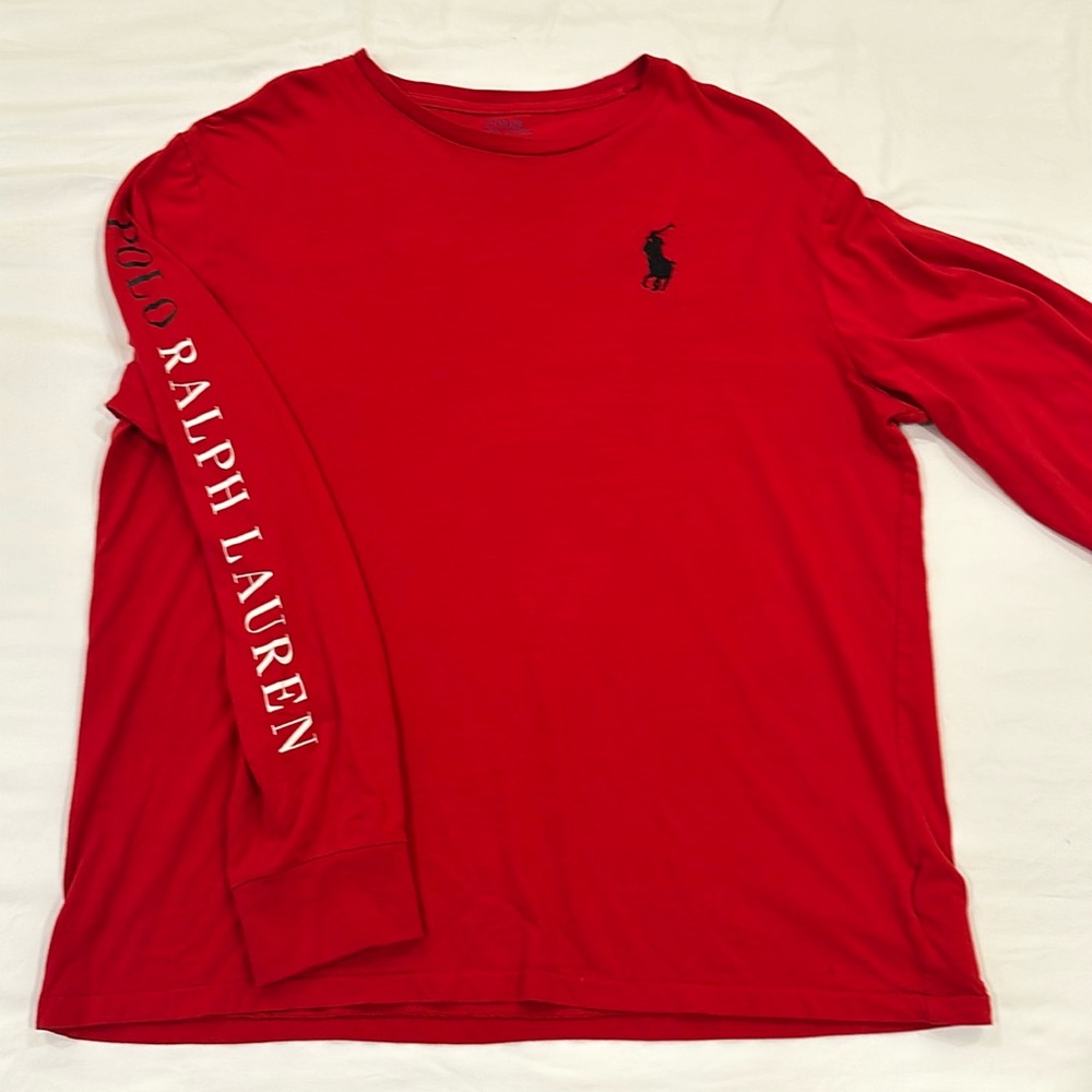 Polo Ralph Lauren Mens Long Sleeve T, Large